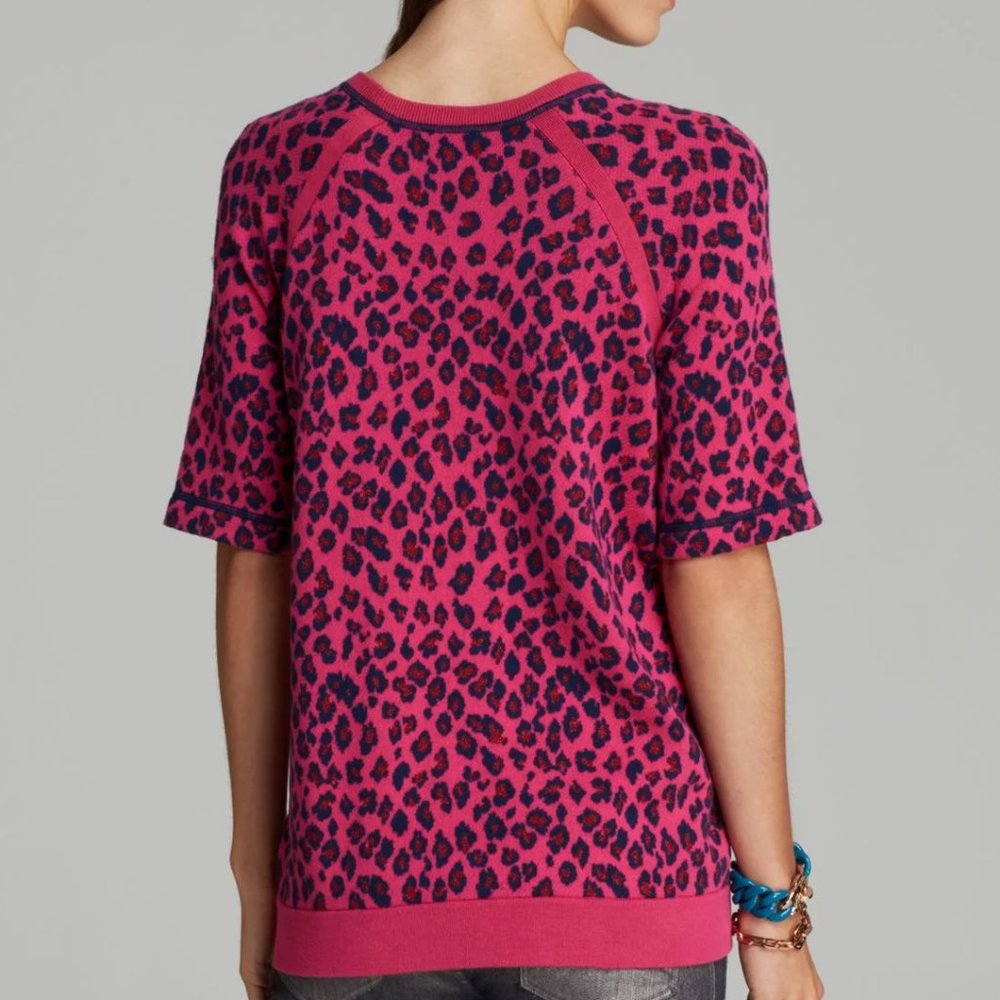 Marc Jacobs Sasha Leopard Print Sweater - Picture 2 of 2